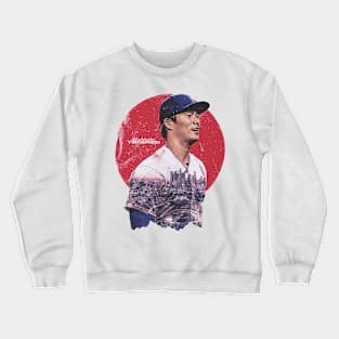 Yoshinobu Yamamoto Los Angeles D Portrait Crewneck Sweatshirt